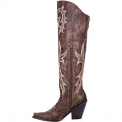 WOMENS Dan Post Ladies Jilted Tall Brown Boot