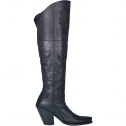 Dan Post Ladies Jilted Tall Black Boot