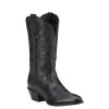 Ariat Women's Heritage Western Black Boots R-Toe WOMENS
