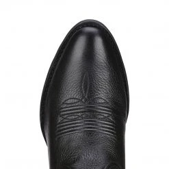 Ariat Women's Heritage Western Black Boots R-Toe WOMENS 3 Ariat Women's Heritage Western Black Boots R-Toe WOMENS