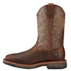 Work Boots Ariat Men's WorkHog Wide Square Toe Work Boot 4 Work Boots Ariat Men's WorkHog Wide Square Toe Work Boot