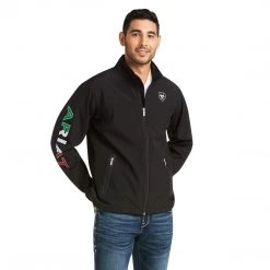 Ariat Men's New Team Softshell Mexico Jacket Black