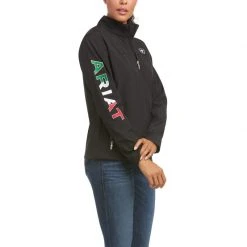Ariat WOMENS Women's New Team Softshell Mexico Jacket Black