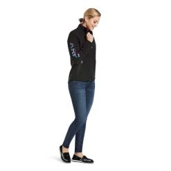 Ariat WOMENS Women's New Team Softshell Black/Serape Jacket