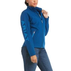 Ariat Women's New Team Softshell Jacket Blue Opal WOMENS