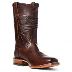 MENS Ariat Men's Circuit Patriot Square Toe Western Boot