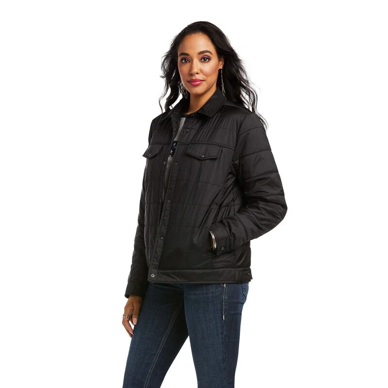 Ariat Ladies R.E.A.L Puffer Trucker Jacket Ariat Ladies R.E.A.L Puffer Trucker Jacket