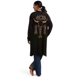 Ariat Ladies Hoedown Black Cardigan