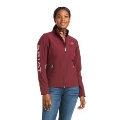 Ariat Women's New Team Softshell Windsor Wine Jacket
