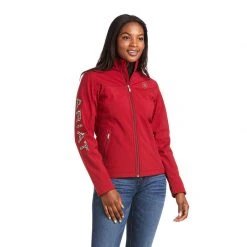 Ariat Women's New Team Softshell Cheetah Print Jacket