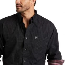 Ariat Men's Wrinkle Free Asher Classic Fit Shirt MENS