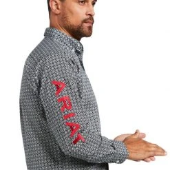 Ariat Men's Team Russ Fitted Shirt MENS