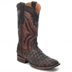 Cuadra Men’s Pirarucu Exotic Cowboy Boots MENS