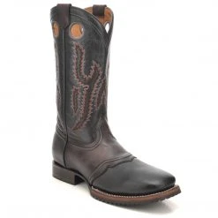 MENS Cuadra Men's Santana Black Square Toe Boots
