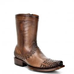 Cuadra Men's Taupe Semi-Square Toe Boot