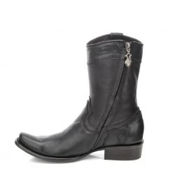 Cuadra Men's Black Boot - Semi Square Toe MENS