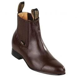 Original Michel Deer Brown Botin Charro MENS