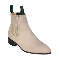 La Barca Men's Suede Pearl Botin Charro