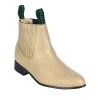 La Barca Men's Hueso Leather Botin Charro MENS