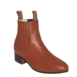 El Canelo Men's Deer Maple Botin Charro MENS