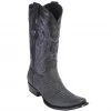 Wild West Boots MENS Wild West Men's Dubai Toe Sanded Lizard Teju Western Boots