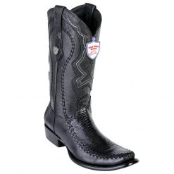 Wild West Boots Men's Lizard Dubai Toe Cowboy Boots