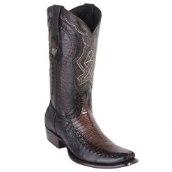 Wild West Boots Men's Lizard Dubai Toe Cowboy Boots