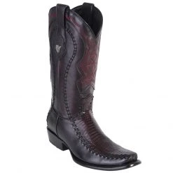 Wild West Boots Men's Lizard Dubai Toe Cowboy Boots
