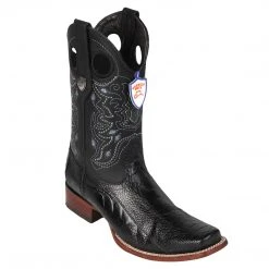 Wild West Boots MENS Ostrich Leg Wild Rodeo Toe
