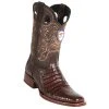 Wild West Boots MENS Caiman Belly Wild Rodeo Toe