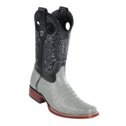 Wild West Boots MENS Caiman Belly Wild Rodeo Toe