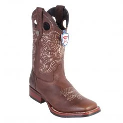 Wild West Boots MENS Wild West Men's Ranch Toe Square Toe Cowboy Boots