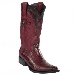 Wild West Boots Ostrich Leg Snip Toe Cowboy Boots MENS