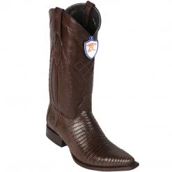 Wild West Boots Men's Lizard Snip Toe Cowboy Boots
