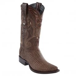 MENS Wild West Boots Snip Toe Teju Sanded