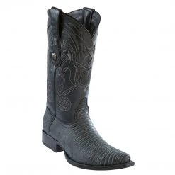 MENS Wild West Boots Snip Toe Teju Sanded