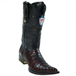 Wild West Boots Wild West Men's Caiman Belly Cowboy Boots 3x Toe MENS