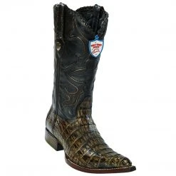 Wild West Boots Wild West Men's Caiman Belly Cowboy Boots 3x Toe MENS