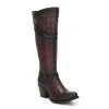 Cuadra Ladies Wax Wine Tall Boot - 2Q2ACS WOMENS