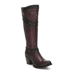 Cuadra Ladies Wax Wine Tall Boot - 2Q2ACS WOMENS