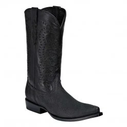 MENS El General Men's Bull Shoulder Snip Toe Cowboy Boots