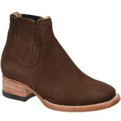 White Diamonds Kid Rodeo Ankle Charro Boot