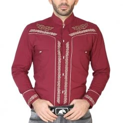 El General Men's Western Charro Shirt MENS