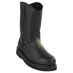 MENS Original Michel Boots Men's Pull On Work Boot Steel Toe