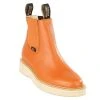 Original Michel Nappa Short Ankle Pull On Work Boots - Honey MENS