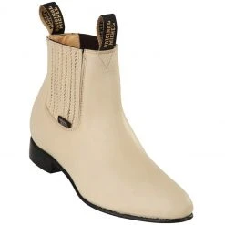 Original Michel Winter-White Ankle Boot Botin Charro