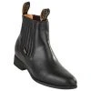 MENS Original Michel Grasso Black Botin Charro