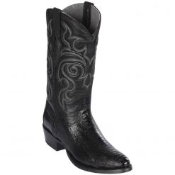 Los Altos Boots MENS Los Altos Round Toe Ostrich Leg Cowboy Boots