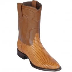 Los Altos Boots Los Altos Men's Lizard Teju Roper Western Boots