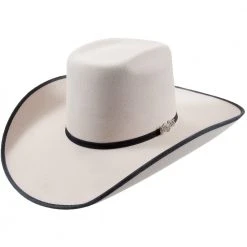 Cuernos Chuecos Silver Belly Brick Crown Felt Hat MENS
